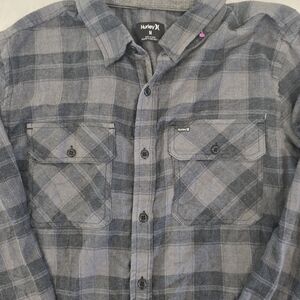 Hurley Cotton Flannel Collection Designed All Occasions Shirt Men Size M